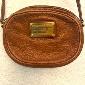 Marc by Marc Jacobs Brown Crossbody Bag with Gold Accents‎